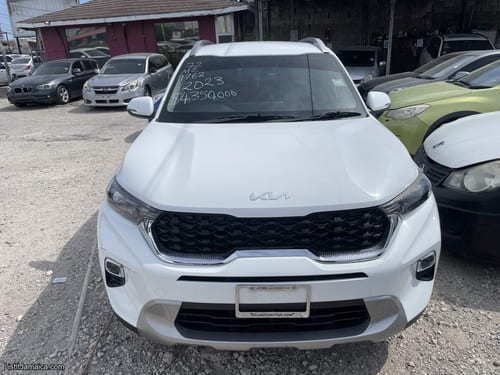 2023 White Kia Sonet | NCB Jamaica Repossessed