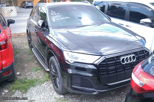  2023 Black Audi Q7 V6 – 7-Seater Luxury SUV | NCB Jamaica Repossessed