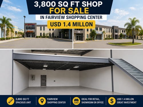 FAIRVIEW SHOPPING CENTER, BUILDING SPACE FOR SALE