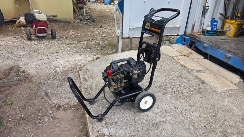 Commercial Electric Pressure Washer for Rent | Mi-T-M Industrial Cleaner
