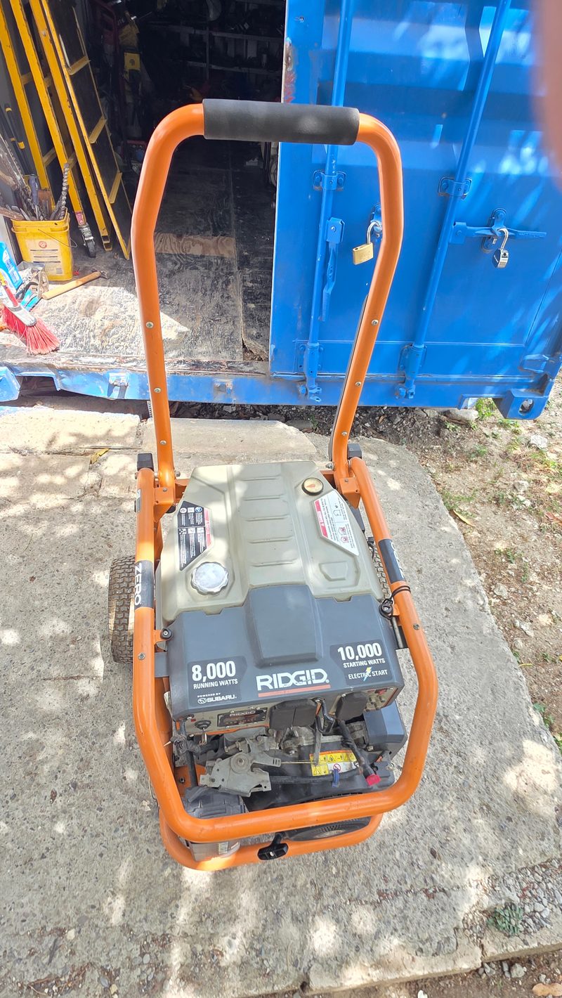 RIDGID 8000W/10000W Portable Generator for Rent | Heavy-Duty Power — photo 3