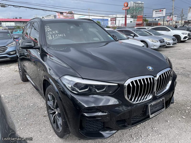 2022 Black BMW X5, XDrive | NCB Jamaica Repossessed — photo 2