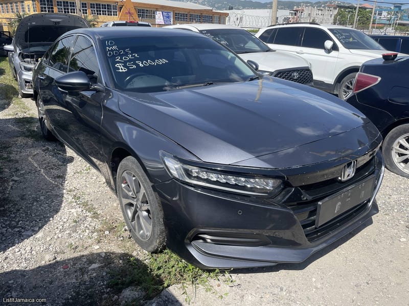 2022 Honda Accord Sedan – Grey, 1.5L Turbo, 70k KM | NCB Jamaica Repossessed — photo 2