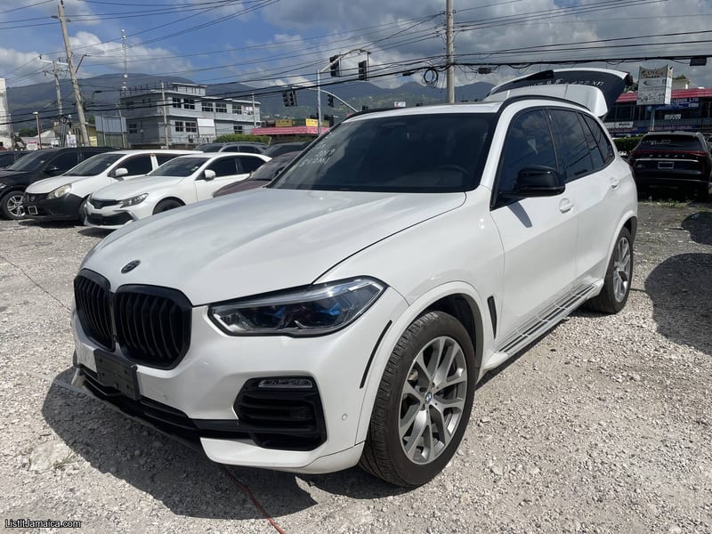 2019 BMW X5 xDrive40i - 95,907 KM - Mineral White Pano Roof | NCB Jamaica Repossessed — photo 2