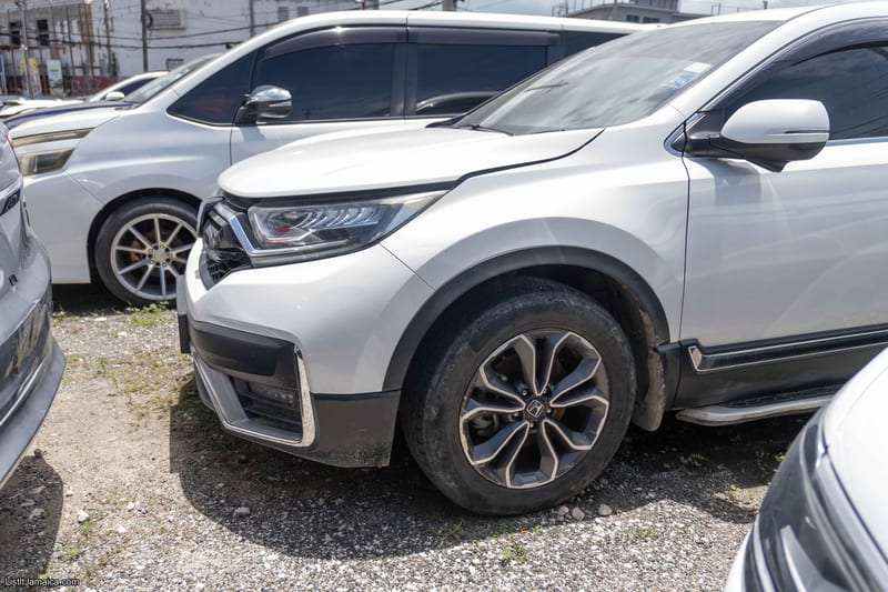  2022 HONDA CR-V — WHITE | NCB Jamaica Repossessed — photo 2