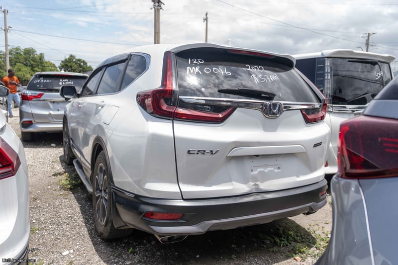  2022 HONDA CR-V — WHITE | NCB Jamaica Repossessed — photo 3
