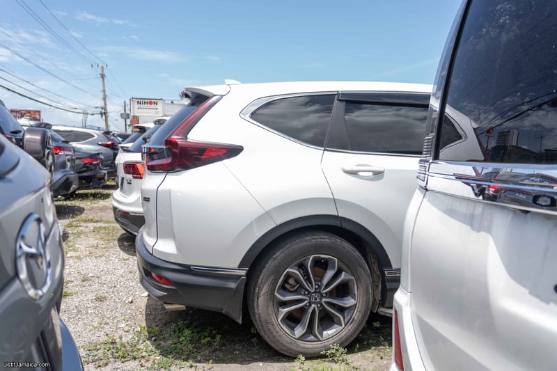  2022 HONDA CR-V — WHITE | NCB Jamaica Repossessed — photo 4