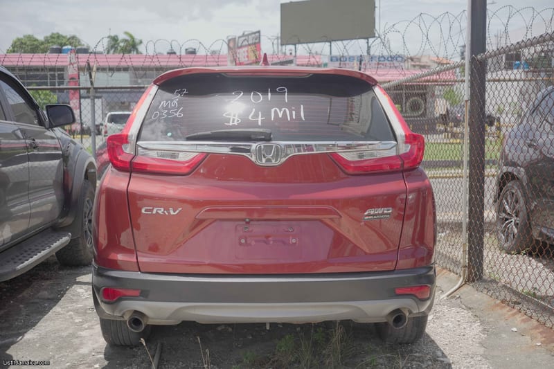 2019 Honda CR-V (Red) Suv | NCB Jamaica Repossessed Listing — photo 3