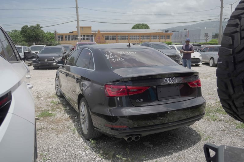 2015 AUDI A3 — BLACK | NCB Jamaica Repossessed — photo 4