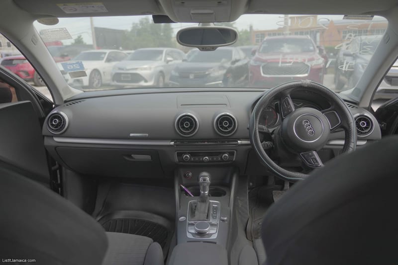 2015 AUDI A3 — BLACK | NCB Jamaica Repossessed — photo 7
