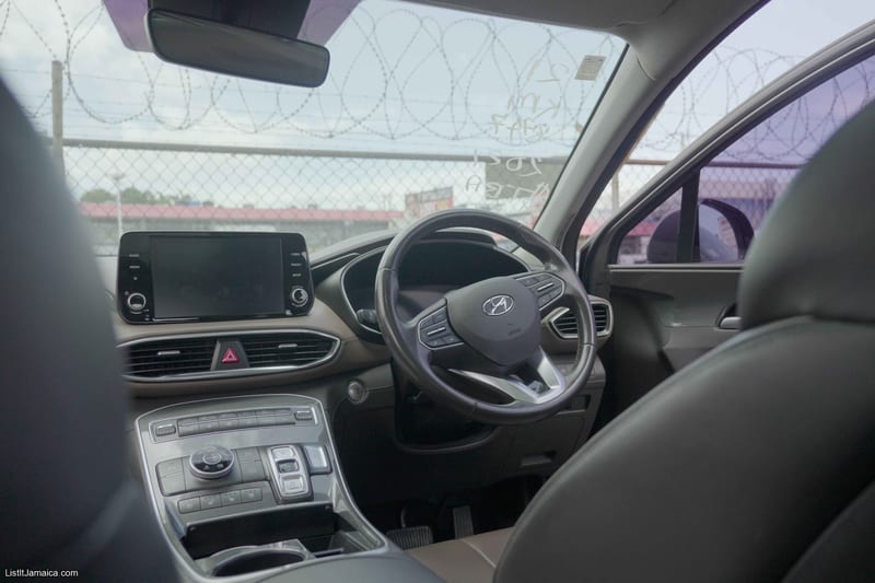 2021 Hyundai Santa Fe (Grey) Suv | NCB Jamaica Repossessed Listing — photo 10