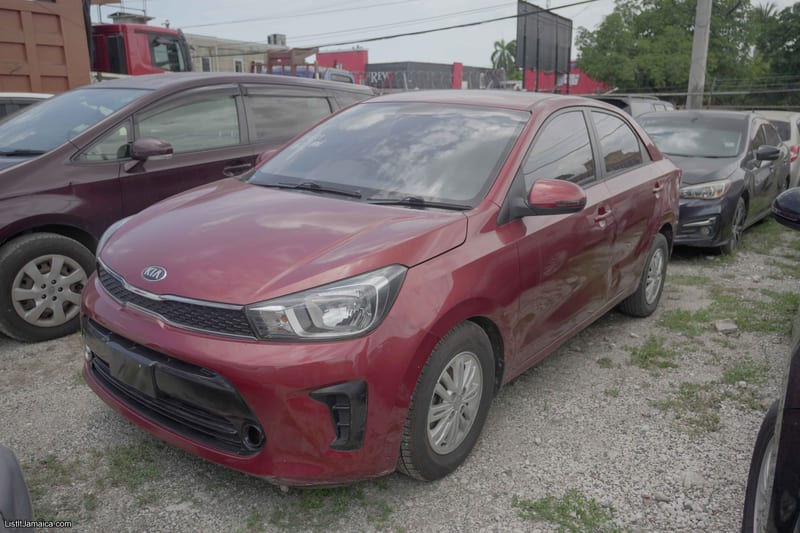 2021 Kia Soluto (Red) Sedan | NCB Jamaica Repossessed Listing