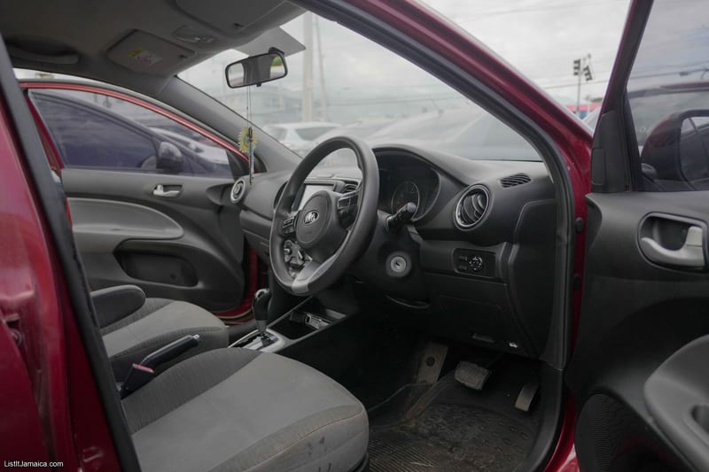 2021 Kia Soluto (Red) Sedan | NCB Jamaica Repossessed Listing — photo 9