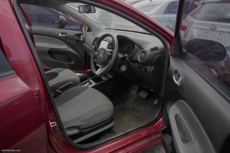 2021 Kia Soluto (Red) Sedan | NCB Jamaica Repossessed Listing — photo 10