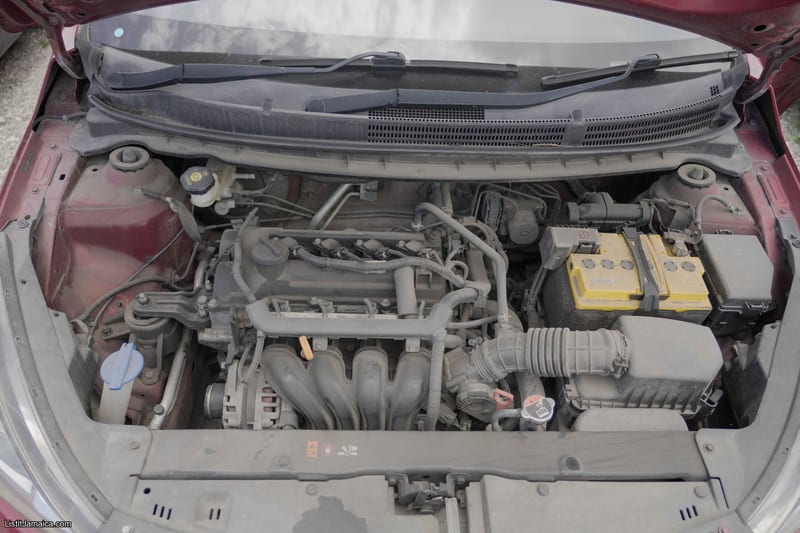 2021 Kia Soluto (Red) Sedan | NCB Jamaica Repossessed Listing — photo 3
