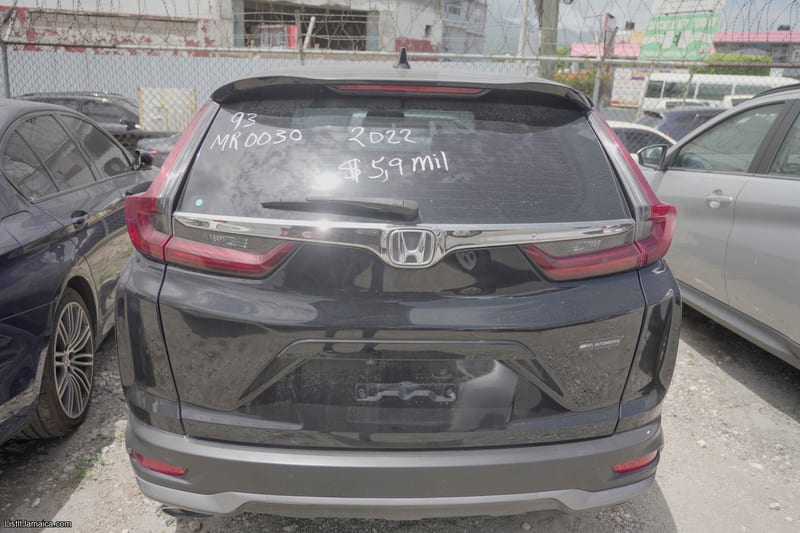 2022 Honda CR-V (Black) SUV | NCB Jamaica Repossessed — photo 5