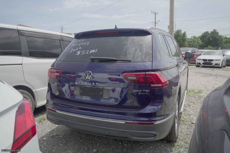 2022 VW Tiguan (Blue) SUV | NCB Jamaica Repossessed Listing — photo 5