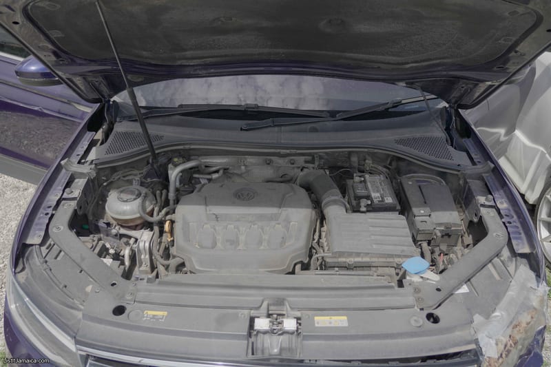 2022 VW Tiguan (Blue) SUV | NCB Jamaica Repossessed Listing — photo 3