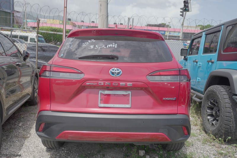 2023 Toyota Corolla Cross (Red) SUV | NCB Jamaica Repossessed Listing — photo 5