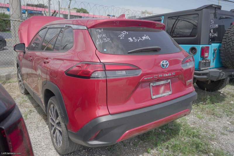 2023 Toyota Corolla Cross (Red) SUV | NCB Jamaica Repossessed Listing — photo 7