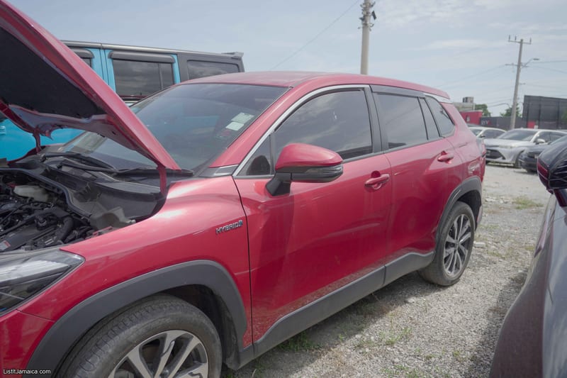 2023 Toyota Corolla Cross (Red) SUV | NCB Jamaica Repossessed Listing — photo 2